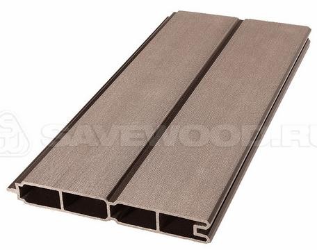 Заборный профиль из ДПК Savewood SW Agger матовый терракот купить в Успенском