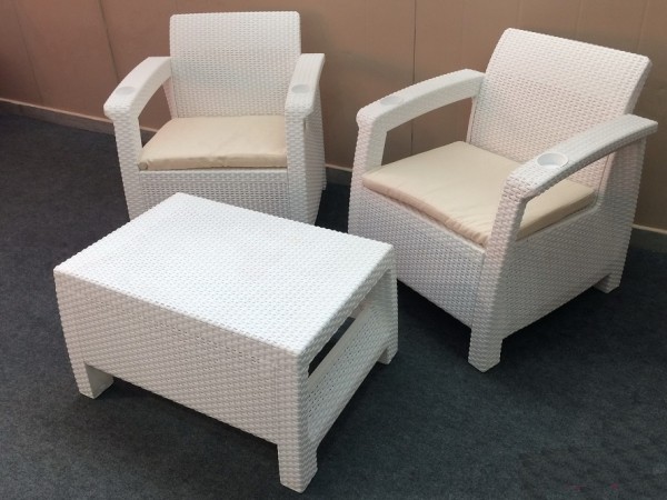 Комплект Yalta Balcony Set белый купить в Успенском