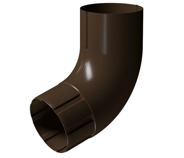 Колено 72° D90 Döcke STAL PREMIUM Каштан, (RAL 8017) купить в Успенском