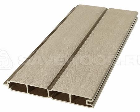 Заборный профиль из ДПК Savewood SW Agger матовый тик купить в Успенском