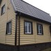 Сайдинг "blockhouse" под бревно, Престиж ВН-01, золотистый купить в Успенском