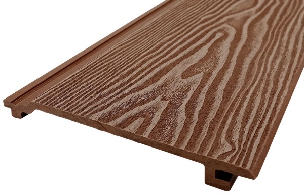 Сайдинг Darvolex 185x19x3000мм, 3D тиснение Коричневый купить в Успенском