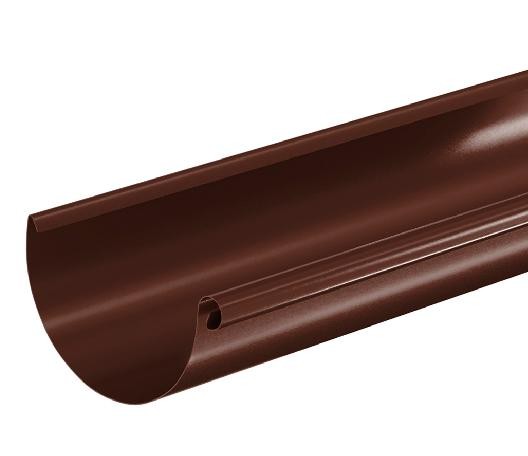 Водосток Aquasistem, система 150/100 - Водосточный желоб 3.00м RAL 8017 Коричневый купить в Успенском
