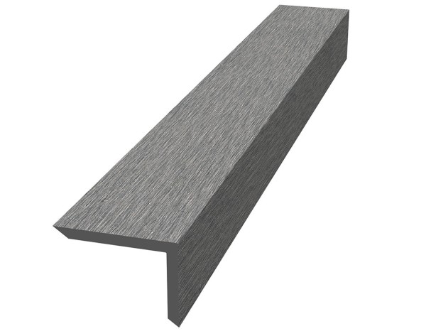 Уголок ДПК для террасной доски NauticPrime, 60x40x2900мм Тёмно-серый купить в Успенском