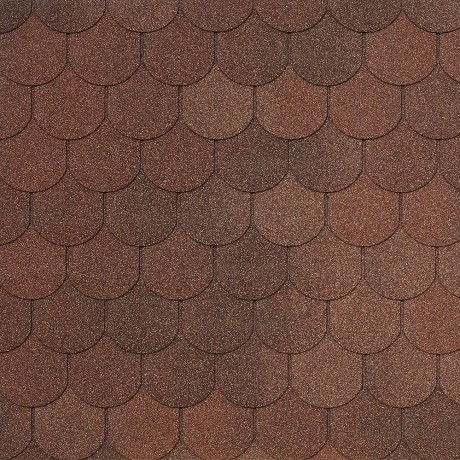 Гибкая черепица Tegola ASSISI terracotta 420 купить в Успенском