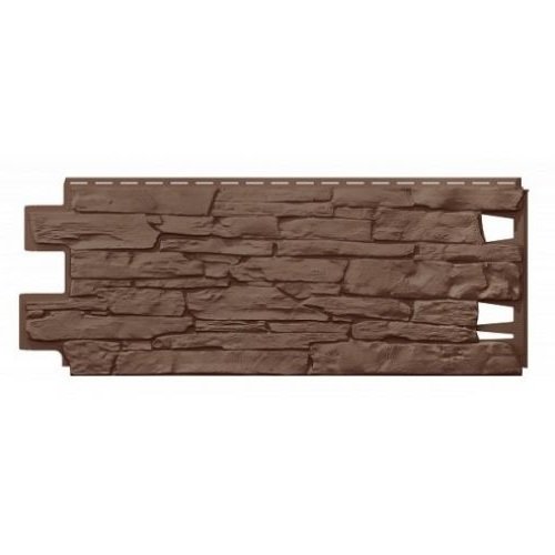 Фасадная панель VOX VILO Solid Stone Коричневый купить в Успенском
