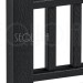 Комплект крышка/юбка для столба SEQUOIA BLACK купить в Успенском