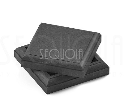 Комплект крышка/юбка для столба SEQUOIA GRAY купить в Успенском
