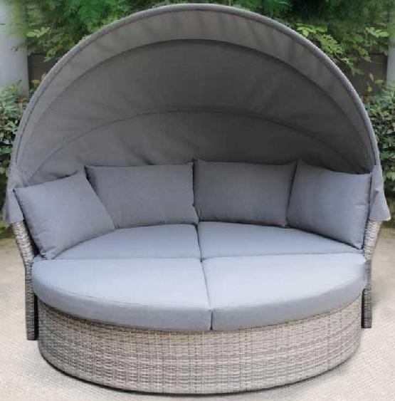 Диван-Трансформер AFINA плетеный из иск. ротанга AFM-325G Grey купить в Успенском