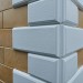 Угол Наружный к Фасадным Термопанелям Доломит Дагестанский Камень 400 мм Белый купить в Успенском