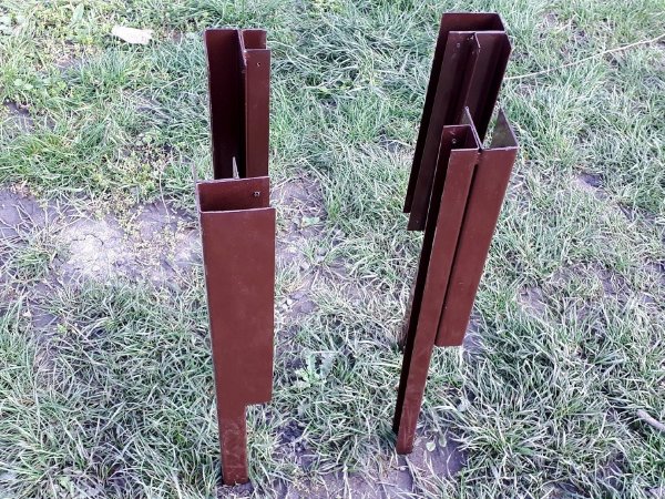 Угловой элемент металл, 90° для доски 225х30 мм Holzhof купить в Успенском