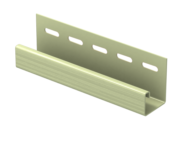 J-планка Ю-пласт Классика зелёная купить в Успенском