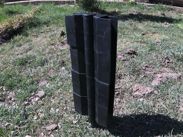 Угловой элемент поворотный, пластиковый от 60° до 300° для доски 300х30 мм из ДПК чёрный Holzhof купить в Успенском