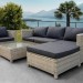 Комплект мебели AFINA плетеной из иск. ротанга YR821G Grey/Grey купить в Успенском