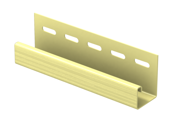 J-планка Ю-пласт Классика кремовая купить в Успенском