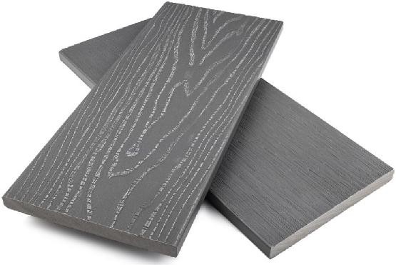 Заборная доска ДПК полнотелая NanoWood Серый купить в Успенском