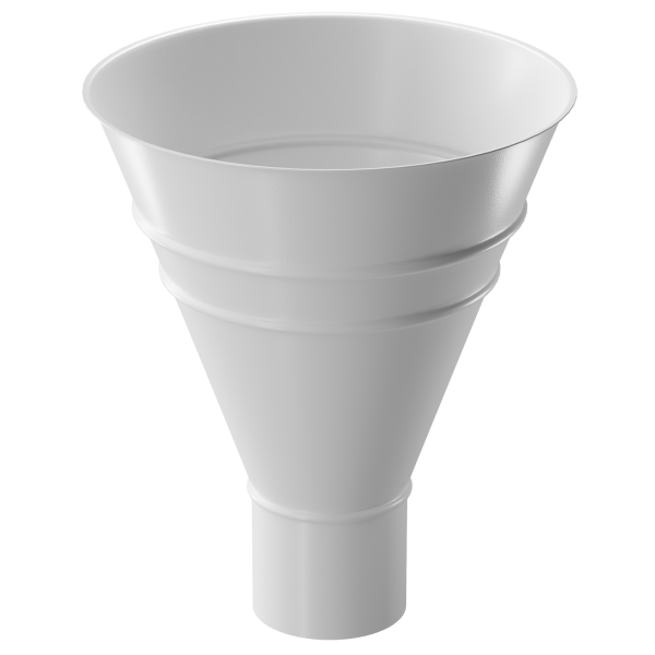 Воронка водосборная Döcke STAL PREMIUM, Пломбир купить в Успенском