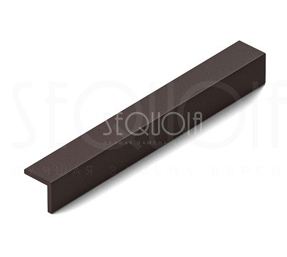 Уголок завершающий террасный SEQUOIA BLACK купить в Успенском