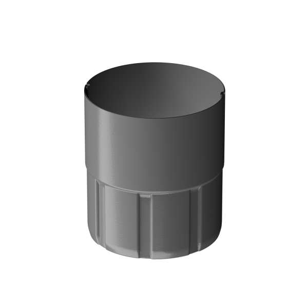 Муфта соединительная для водостока Döcke STAL PREMIUM, Графит купить в Успенском