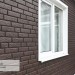 Фасадная панель Ю-Пласт Стоун Хаус Кирпич Коричневый купить в Успенском