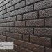 Фасадная панель Ю-Пласт Стоун Хаус Кирпич Коричневый купить в Успенском