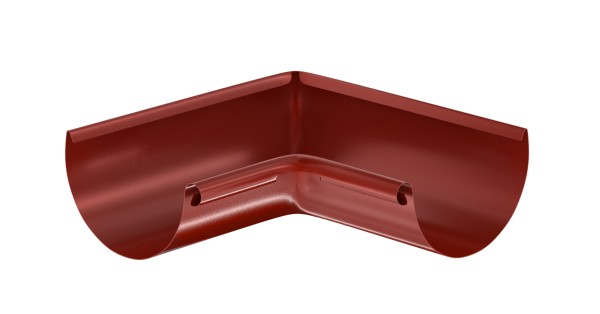 Водосток Aquasistem, система 125x90 - Угол желоба, внутренний 90° RR 29 Бургундский купить в Успенском
