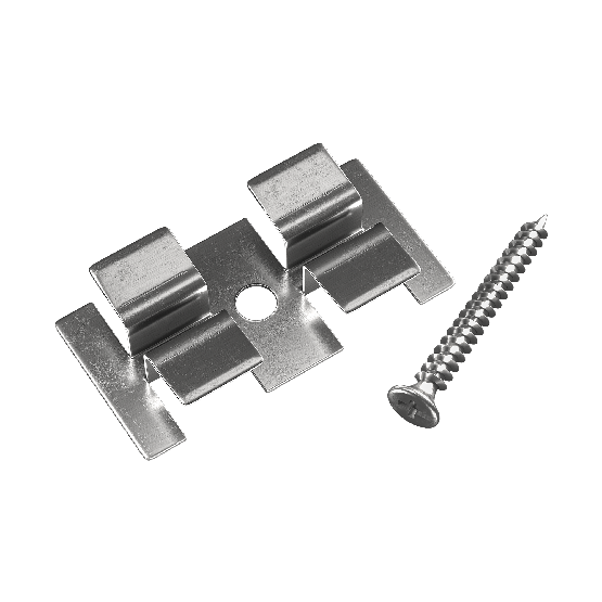 Клипса с саморезом, Grinder шовный монтаж 5 mm купить в Успенском