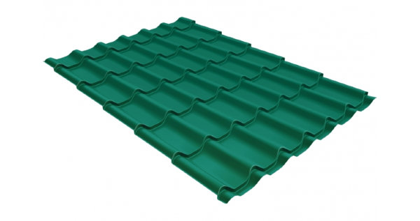 Металлочерепица классик 0,5 Satin RAL 5021 купить в Успенском