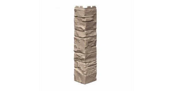 Угол наружный VOX Solid Stone Lazio камень светлая глина купить в Успенском