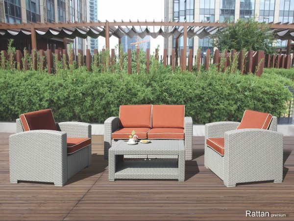 Уличные диваны и кресла коллекции Rattan Premium 4 купить в Успенском