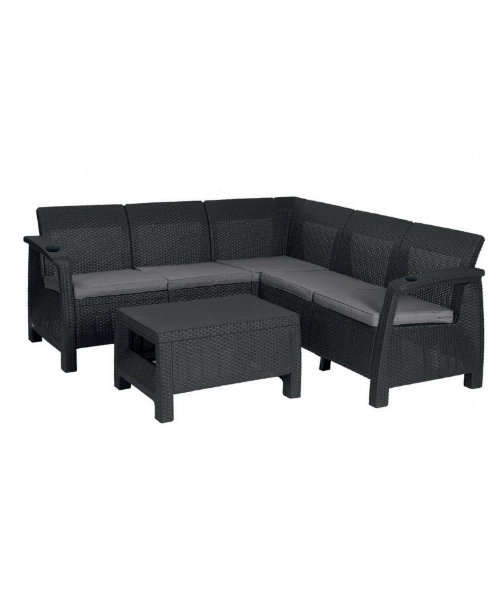 Угловой диван  Yalta Corner Set (столик в комплект не входит) купить в Успенском