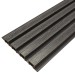 Фасадная доска из ДПК Faynag Wood Рейка Мокрый Асфальт купить в Успенском