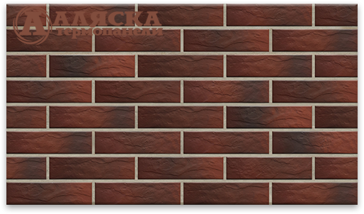 Фасадные Термопанели Аляска Cherry Rustic купить в Успенском