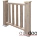 Ограждение из ДПК Outdoor Классик 3D STORM серый микс купить в Успенском
