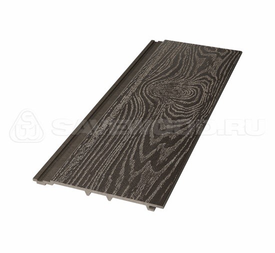 Сайдинг из дпк savewood sw-cedrus тангенциальный распил темно-коричневый купить в Успенском