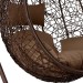 Кресло Подвесное из искусственного ротанга AFM-168A-L Brown купить в Успенском