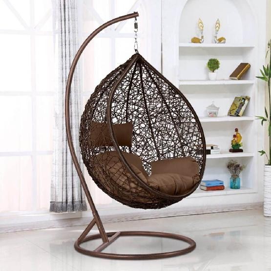 Кресло Подвесное из искусственного ротанга AFM-168A-XL Brown купить в Успенском