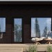 Фасадная панель FineBer, Скол - Тёмно коричневый купить в Успенском