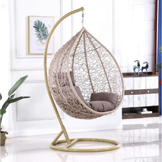 Кресло Подвесное из искусственного ротанга AFM-169A-XLB Beige купить в Успенском