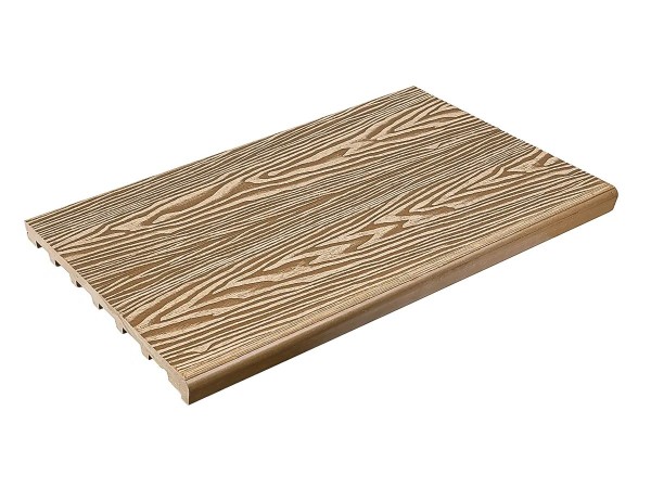 Ступень полнотелая из ДПК Deckart Step 3D Орех купить в Успенском