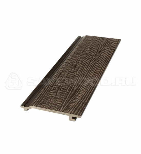 Сайдинг из дпк savewood sw-sorbus радиальный распил темно-коричневый купить в Успенском