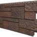 Фасадная панель VOX Sandstone (Сандстоун) темно коричневый купить в Успенском
