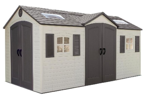 Сарай пластиковый LifeTime 15x8 DD купить в Успенском