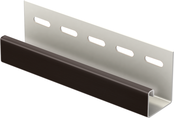 J-планка к Софиту PRO Тёмно коричневый купить в Успенском