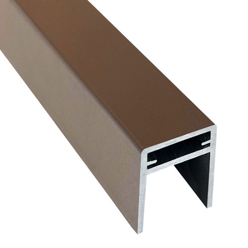 П-профиль Алюминиевый EasyDecking 35x25 Венге купить в Успенском