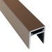 П-профиль Алюминиевый EasyDecking 35x25 Венге купить в Успенском