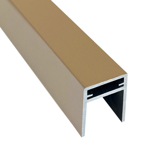 П-профиль Алюминиевый EasyDecking 35x25 Дуб купить в Успенском