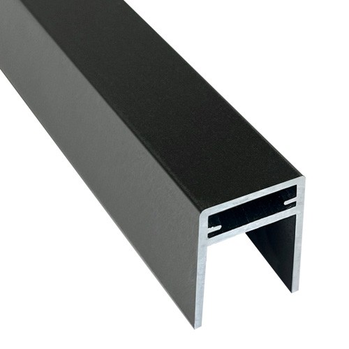 П-профиль Алюминиевый EasyDecking 35x25 Черное дерево купить в Успенском