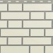 Фасадная панель Альта-Профиль, Кирпич Клинкерный, Белый купить в Успенском
