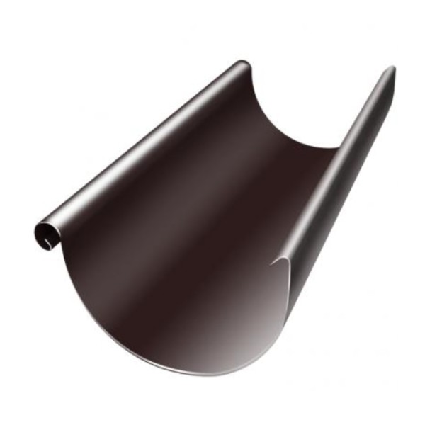 Водосток Grand Line 125x90 – Желоб 3м RAL 8017 купить в Успенском